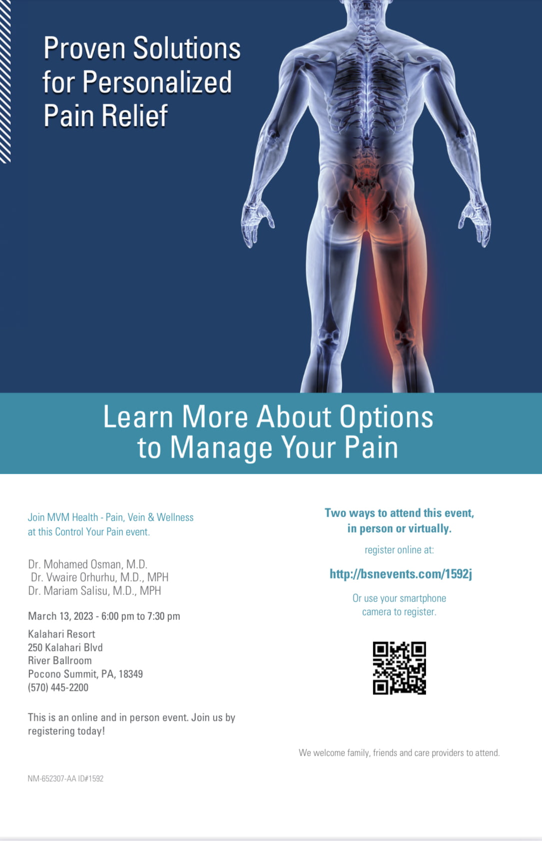 Learn More About Options to Manage Your Pain