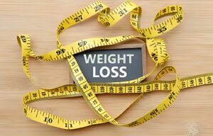 Weight Loss board with measuring tape