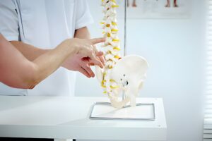 Doctor is Explaining about Spinal Pain at MVM Clinic