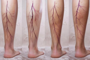before getting the spider vein treatment