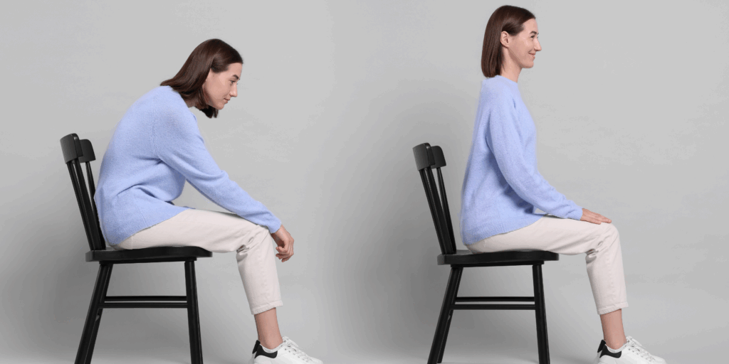 Better Posture to prevent pain