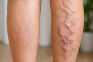 Spider Veins vs. Varicose Veinsp