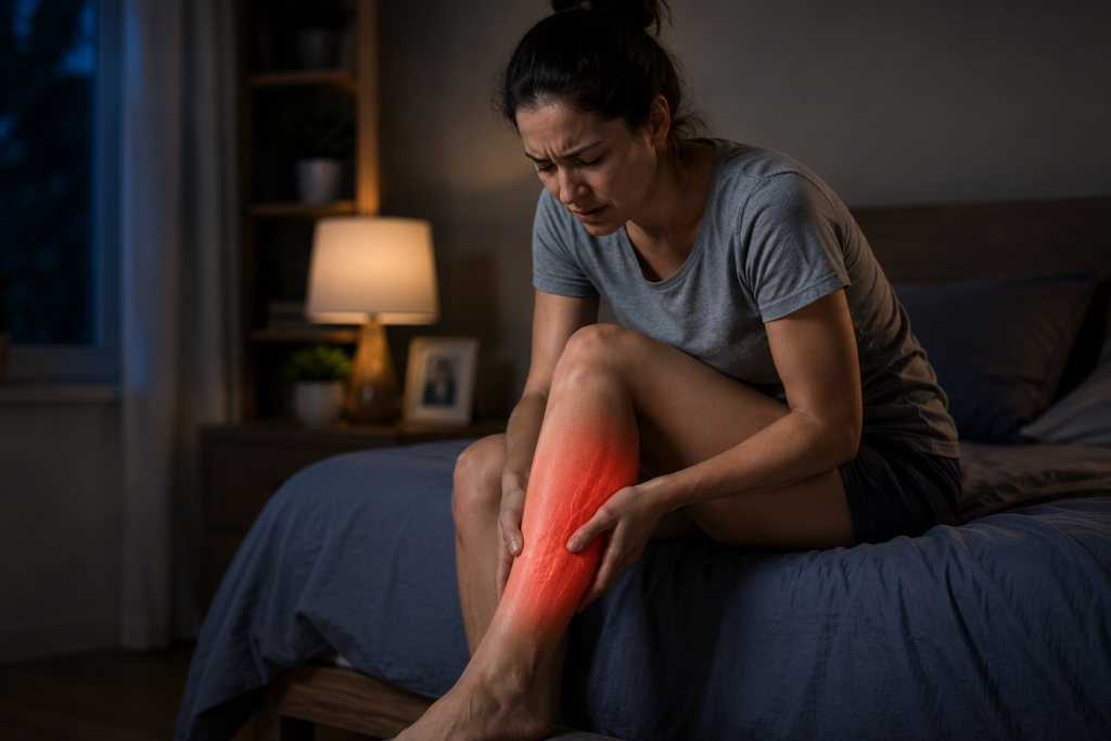 Burning Legs at Night: Could Poor Vein Circulation Be the Hidden Cause?