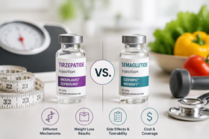 Tirzepatide vs. Semaglutide for weight loss