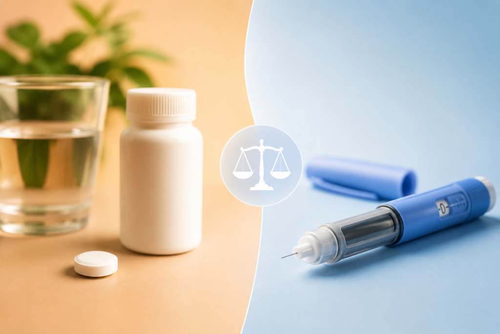 Oral Semaglutide vs. Injections